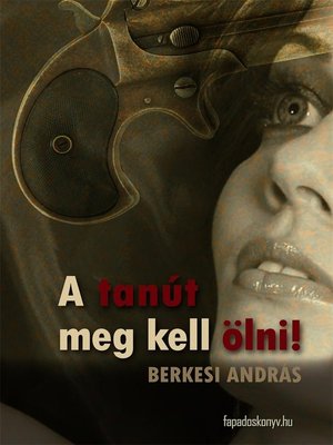 cover image of A tanút meg kell ölni